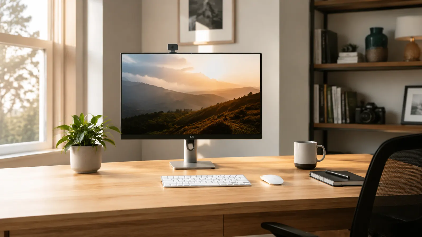 How to Declutter Your Home Office Desk Using a Wireless Keyboard and Mouse